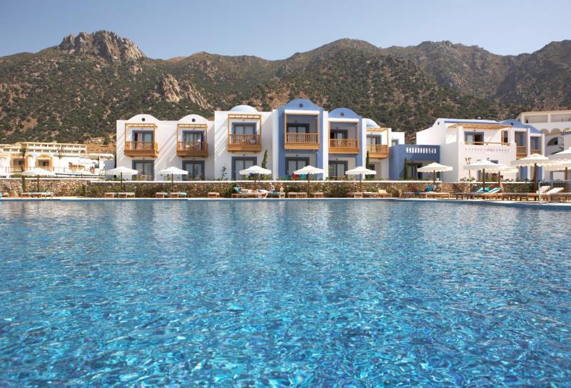 Mitsis Selection Blue Domes Hotel Pylion Bagian luar foto