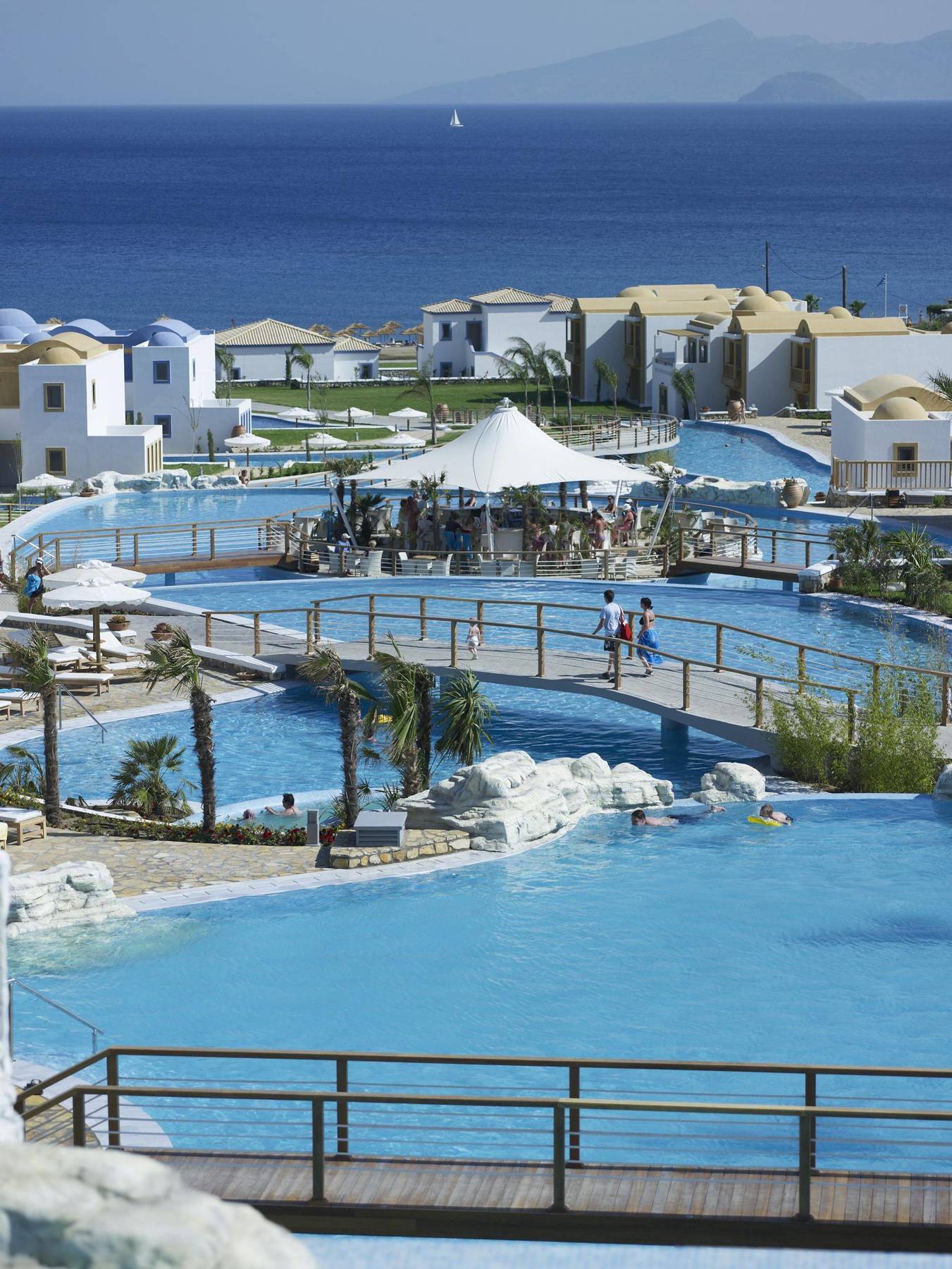 Mitsis Selection Blue Domes Hotel Pylion Bagian luar foto