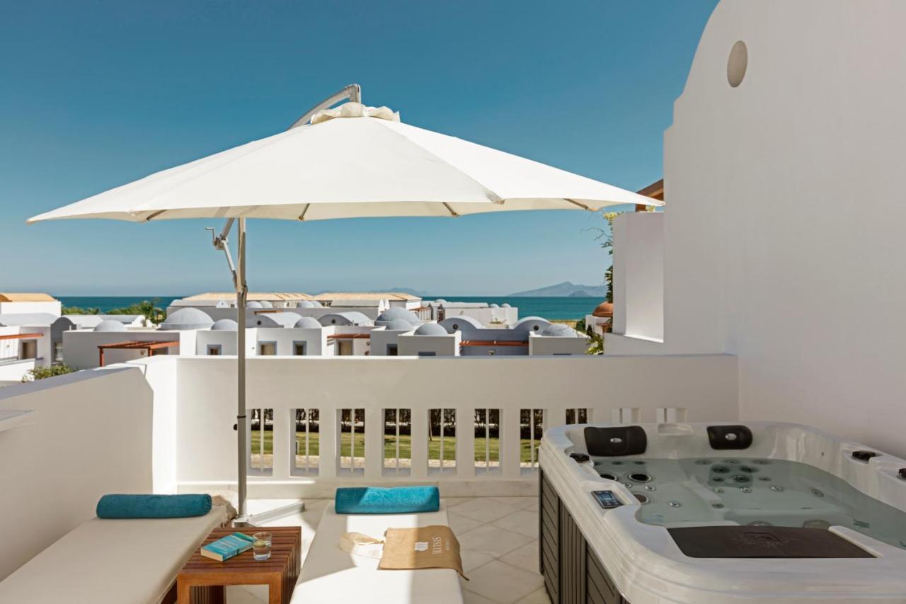 Mitsis Selection Blue Domes Hotel Pylion Bagian luar foto